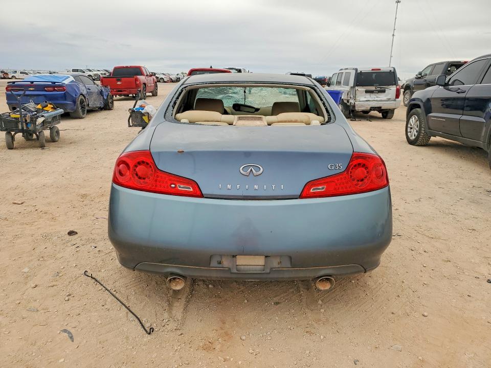 2006 Infiniti G35 მანქანა იყიდება აუქციონზე, vin: JNKCV54E36M713301, აუქციონის ნომერი: 51036706