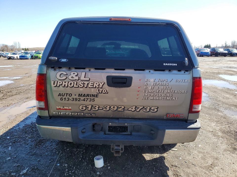 2008 Gmc Sierra მანქანა იყიდება აუქციონზე, vin: 2GTEK13M181319668, აუქციონის ნომერი: 49748256