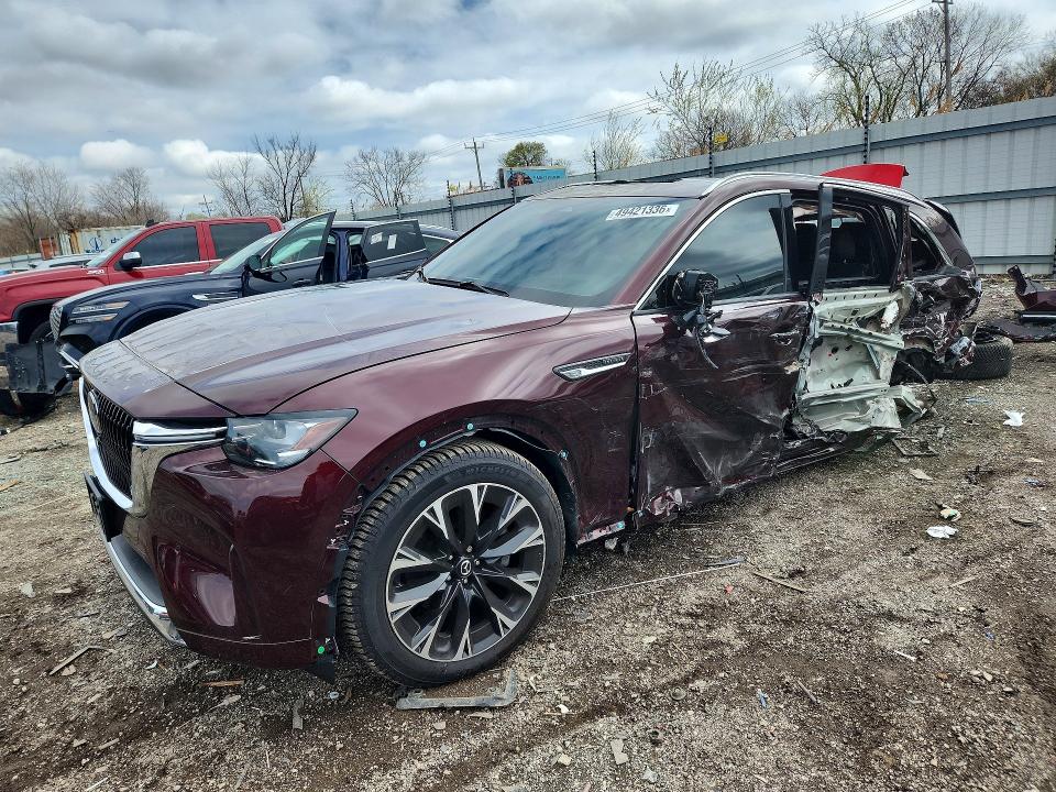 Продажа на аукционе авто 2024 Mazda Cx-90, vin: JM3KKDHC7R1143115, номер лота: 52379846