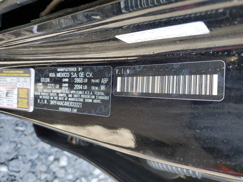 Aukcja sprzedaży 2024 Kia Forte, vin: 3KPF44AC4RE833321, numer aukcji: 49882906