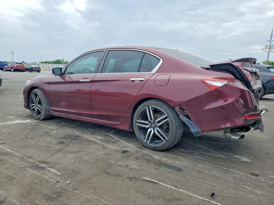 51843606 :رقم المزاد ، 1HGCR2F51GA032673 vin ، 2016 Honda Accord مزاد بيع