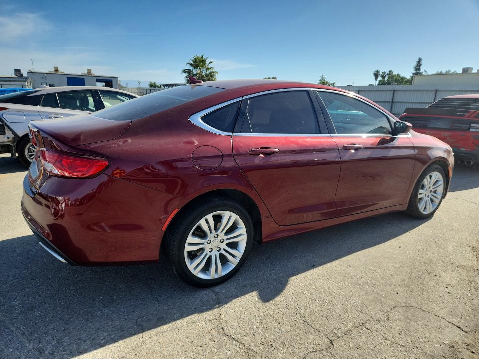 50855176 :رقم المزاد ، 1C3CCCAG9GN147307 vin ، 2016 Chrysler 200 مزاد بيع