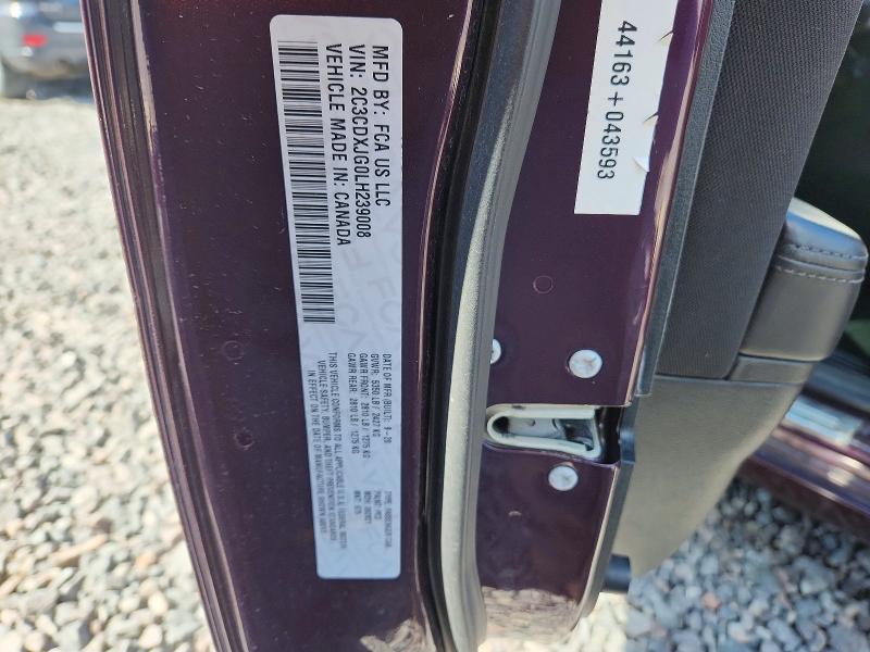 51663296 :رقم المزاد ، 2C3CDXJG0LH239008 vin ، 2020 Dodge Charger مزاد بيع