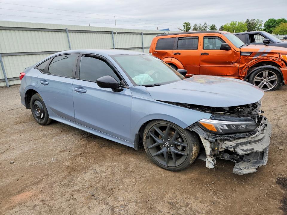 2022 Honda Civic მანქანა იყიდება აუქციონზე, vin: 2HGFE2F59NH541370, აუქციონის ნომერი: 51572796