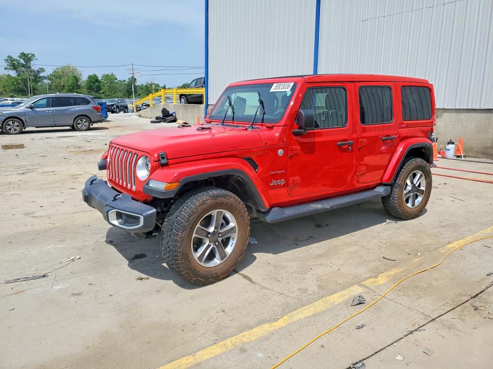 2020 Jeep Wrangler Unlimited მანქანა იყიდება აუქციონზე, vin: 1C4HJXEGXLW264942, აუქციონის ნომერი: 50923036