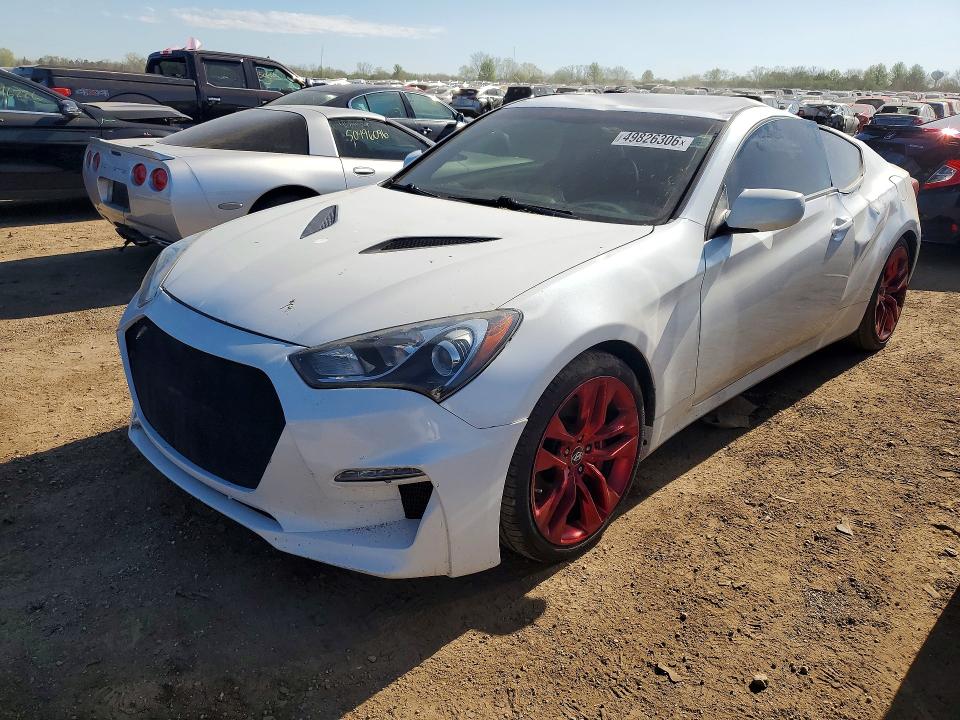Продажа на аукционе авто 2013 Hyundai Genesis Coupe, vin: KMHHT6KD8DU112410, номер лота: 49826306