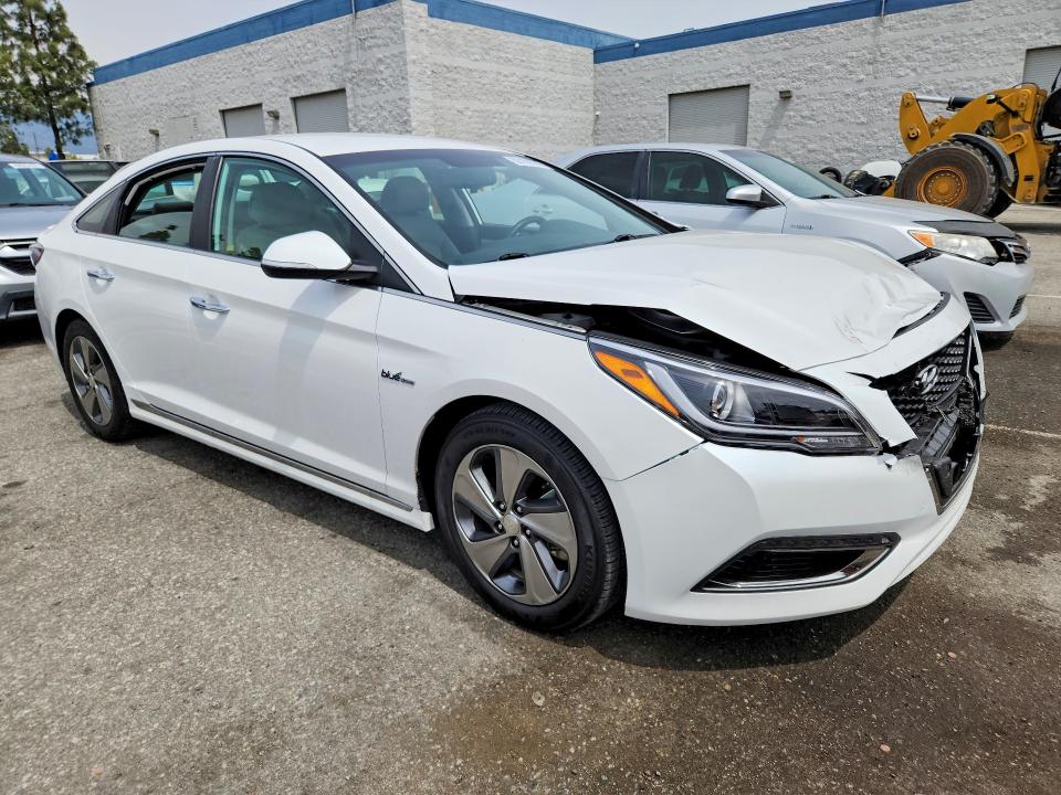2017 Hyundai Sonata Hybrid მანქანა იყიდება აუქციონზე, vin: KMHE34L36HA071537, აუქციონის ნომერი: 50109376