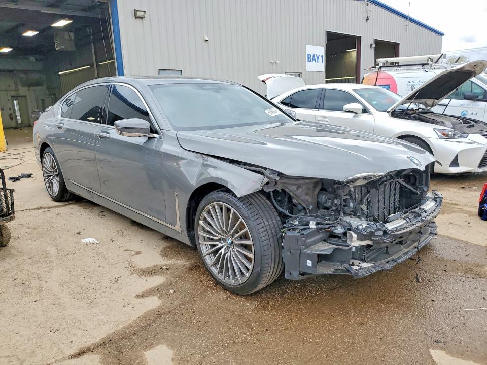 2020 Bmw 750 მანქანა იყიდება აუქციონზე, vin: WBA7U2C0XLGJ59515, აუქციონის ნომერი: 50468046