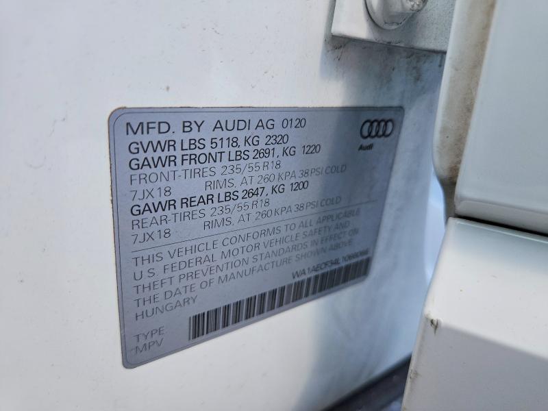 Aukcja sprzedaży 2020 Audi Q3, vin: WA1AECF34L1066066, numer aukcji: 50631406