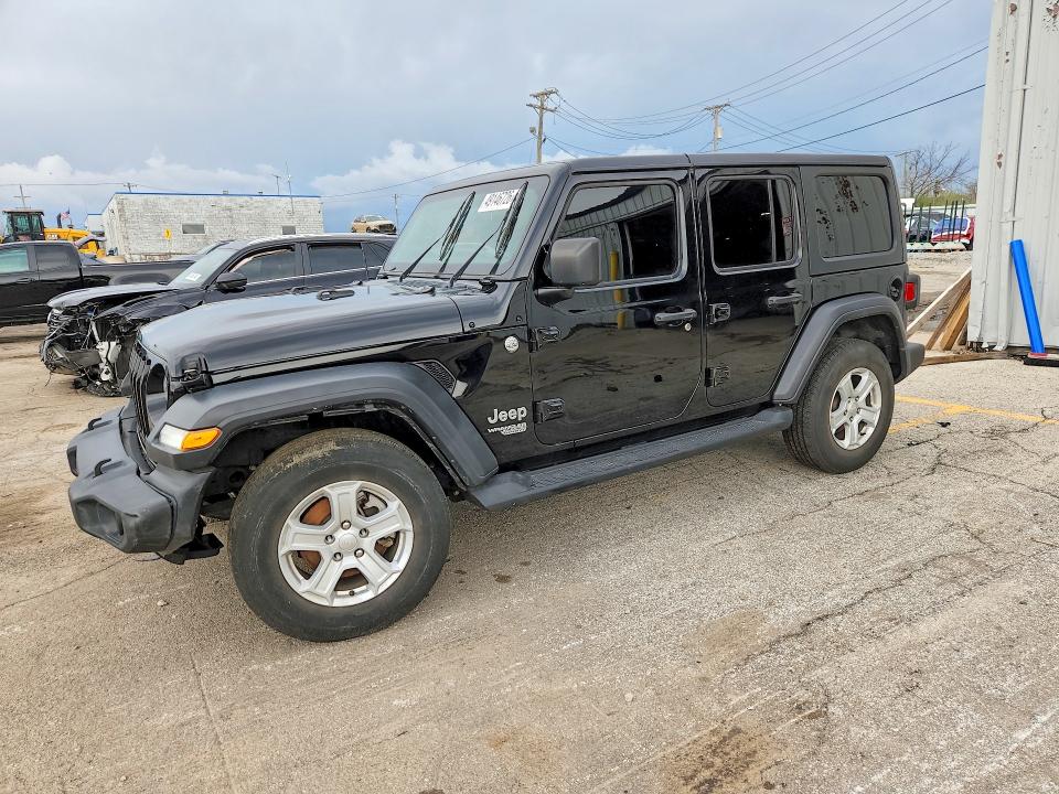Auction sale of the 2020 Jeep Wrangler Unlimited, vin: 1C4HJXDNXLW300743, lot number: 49146726