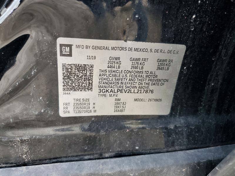 51204626 :رقم المزاد ، 3GKALPEV2LL217876 vin ، 2020 Gmc Terrain مزاد بيع