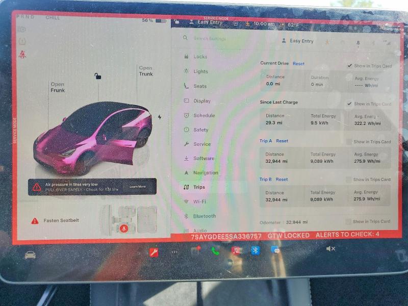 Aukcja sprzedaży 2025 Tesla Model Y, vin: 7SAYGDEE5SA336757, numer aukcji: 48353796