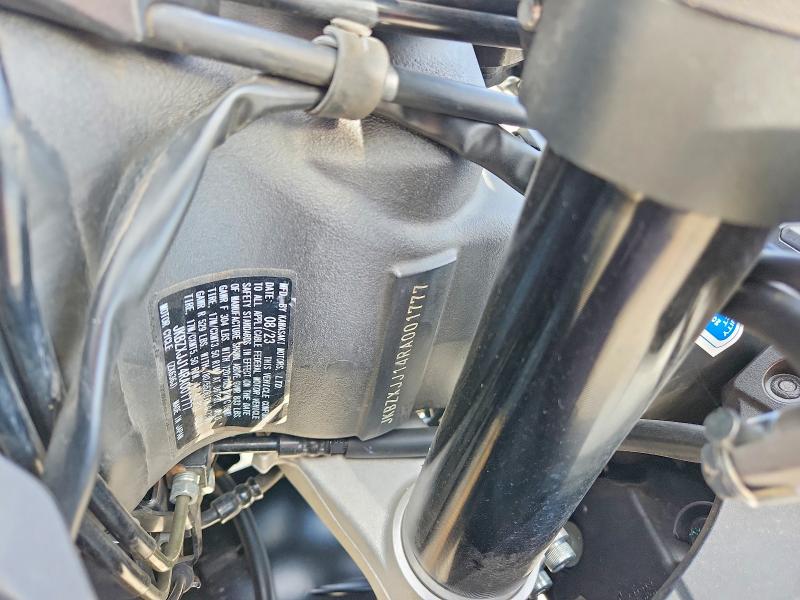 2024 Kawasaki Zx636 მანქანა იყიდება აუქციონზე, vin: JKBZXJJ14RA001777, აუქციონის ნომერი: 51166126