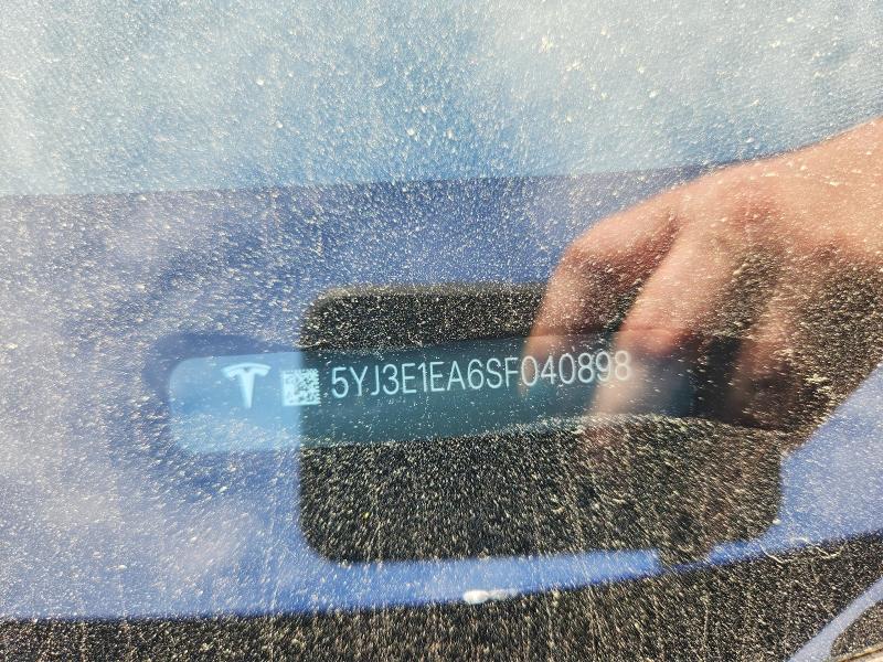 Aukcja sprzedaży 2025 Tesla Model 3, vin: 5YJ3E1EA6SF040898, numer aukcji: 48880586