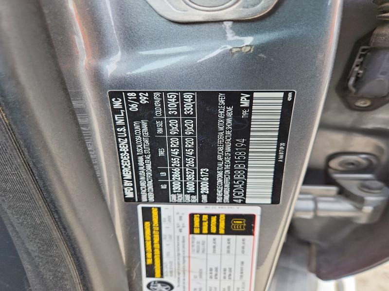 Продажа на аукционе авто 2018 Mercedes-benz Gle, vin: 4JGDA5JB8JB158194, номер лота: 51594816