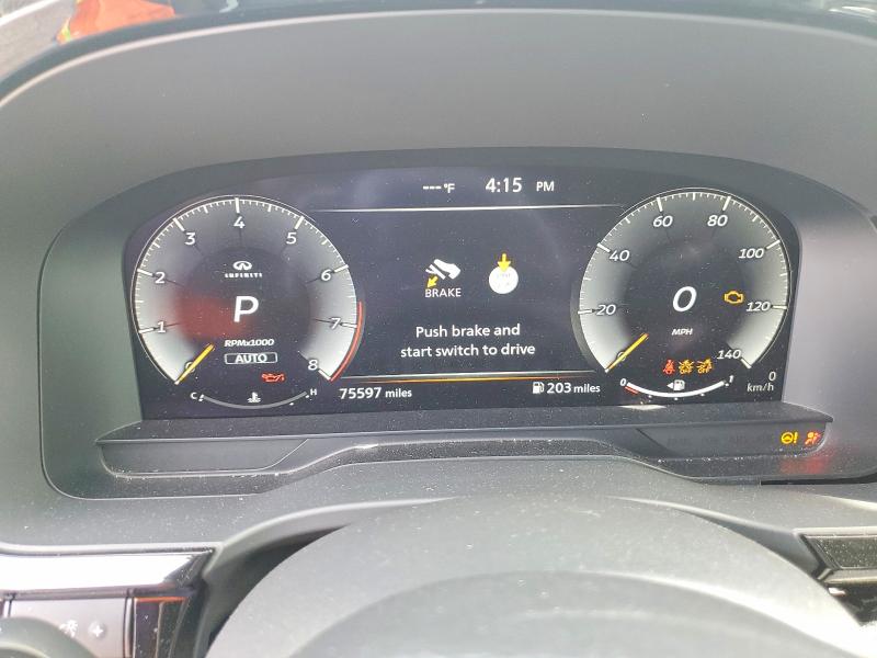 Aukcja sprzedaży 2022 Infiniti Qx60, vin: 5N1DL1FS9NC335170, numer aukcji: 49076876