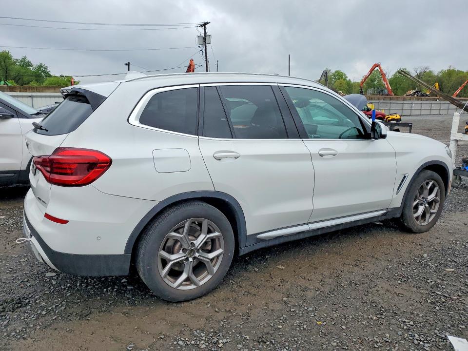 2021 Bmw X3 მანქანა იყიდება აუქციონზე, vin: 5UXTS1C02M9E52124, აუქციონის ნომერი: 51407106