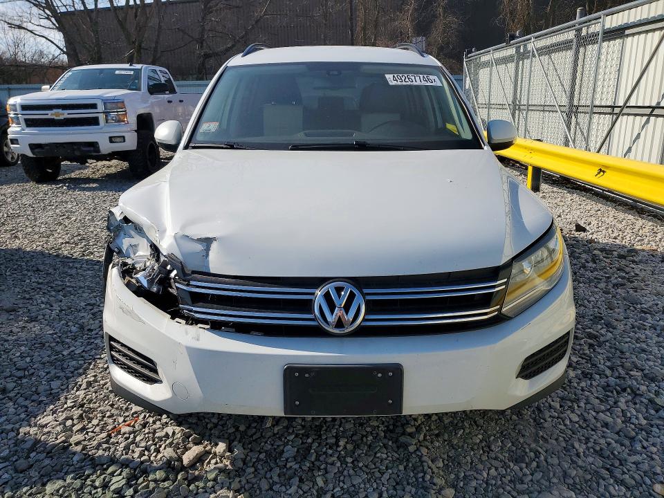 Продажа на аукционе авто 2017 Volkswagen Tiguan, vin: WVGBV7AX0HK035339, номер лота: 49267746