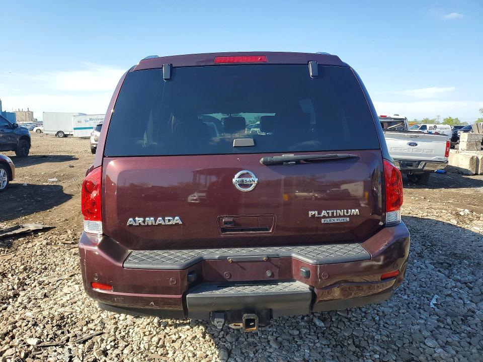 51800056 :رقم المزاد ، 5N1BA0NDXFN622890 vin ، 2015 Nissan Armada مزاد بيع