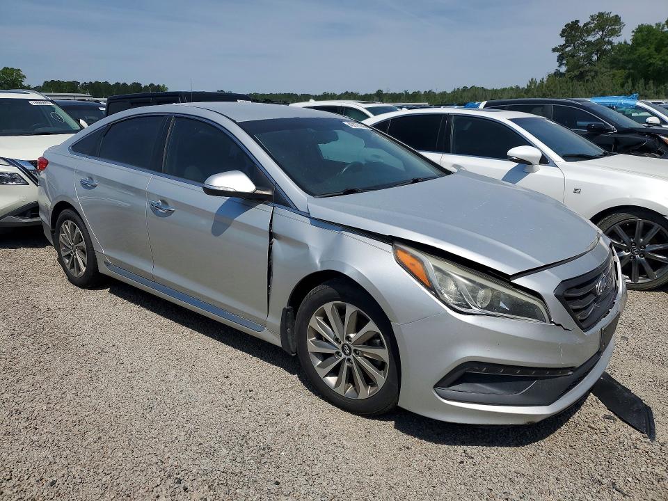 Auction sale of the 2015 Hyundai Sonata, vin: 5NPE34AF7FH042586, lot number: 49370266