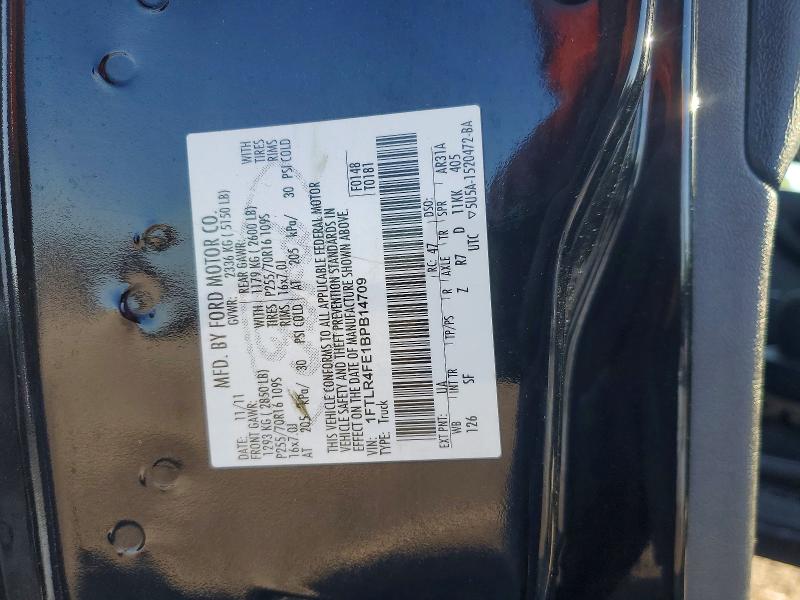 Продаж на аукціоні авто 2011 Ford Ranger, vin: 1FTLR4FE1BPB14709, номер лоту: 50314586