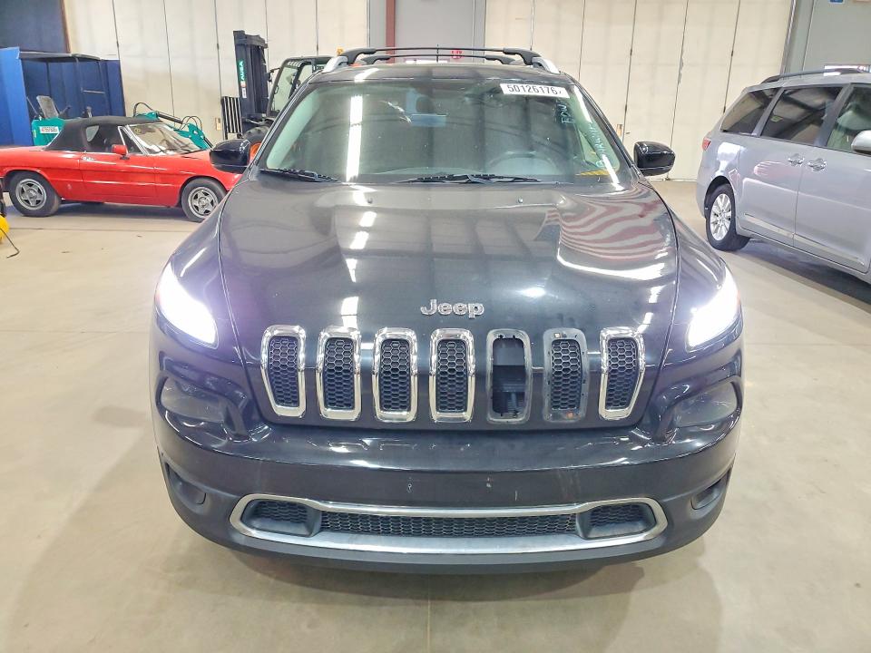 50126176 :رقم المزاد ، 1C4PJMDS3FW653779 vin ، 2015 Jeep Cherokee مزاد بيع