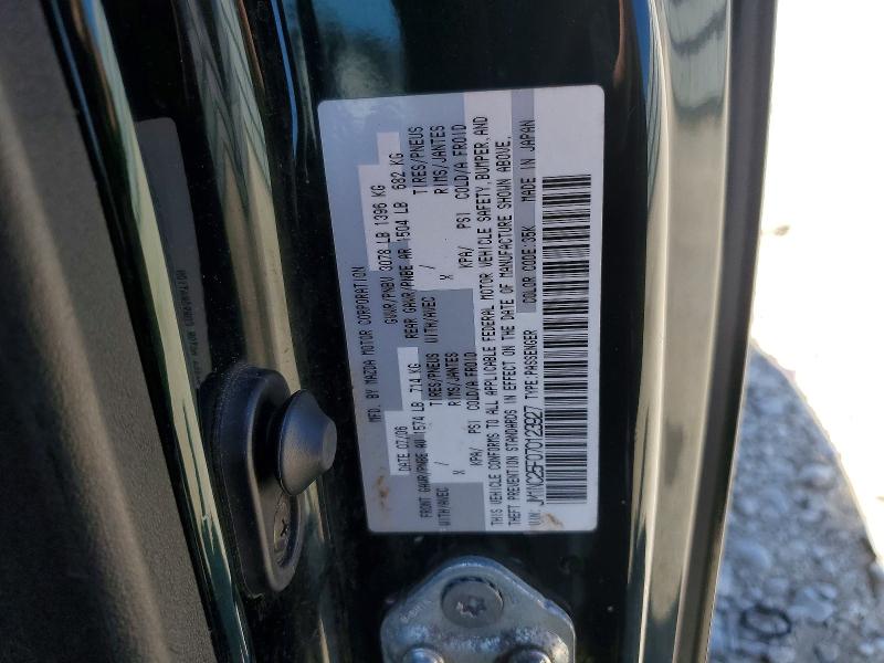 Продажа на аукционе авто 2007 Mazda Mx-5 Miata, vin: JM1NC25F070123927, номер лота: 51039016