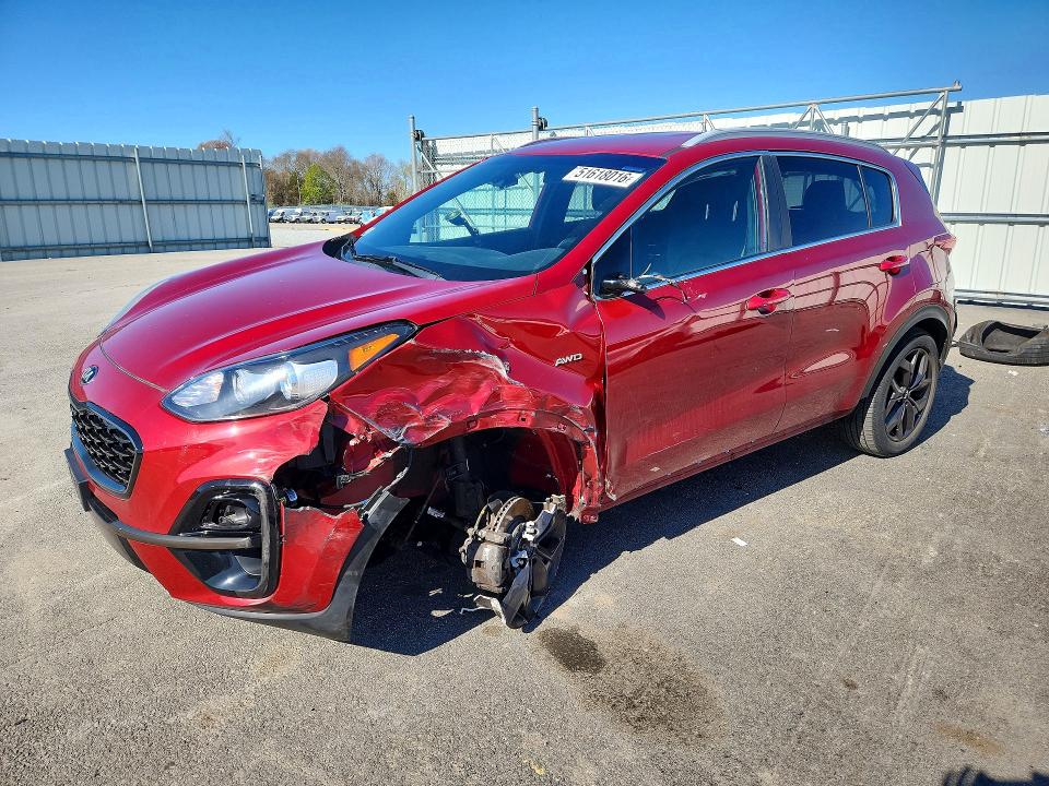 51618016 :رقم المزاد ، KNDP6CAC5L7706996 vin ، 2020 Kia Sportage مزاد بيع