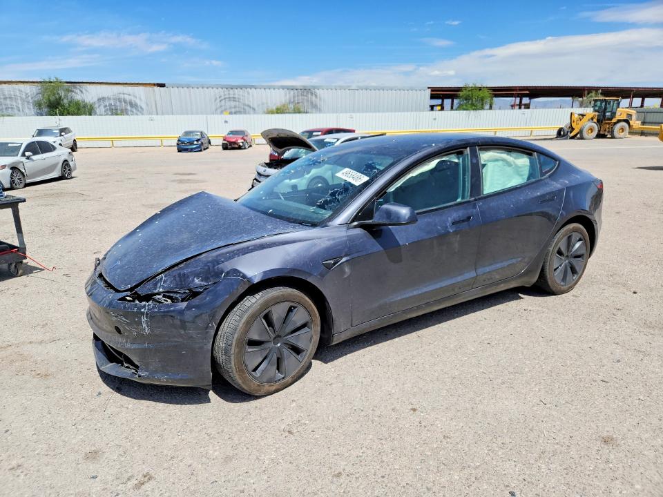 Продажа на аукционе авто 2024 Tesla Model 3, vin: 5YJ3E1EA3RF784713, номер лота: 49658486