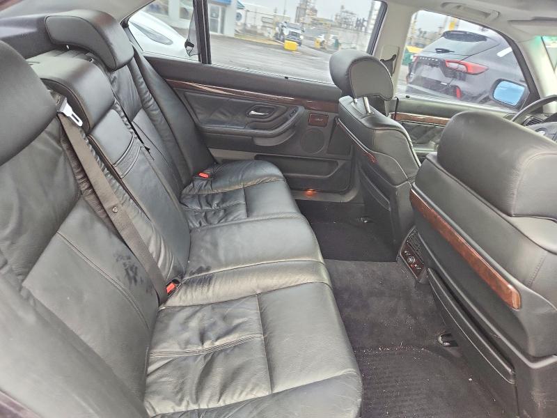 Aukcja sprzedaży 1998 Bmw 750il 4p, vin: WBAGK2320WDH69133, numer aukcji: 49619366