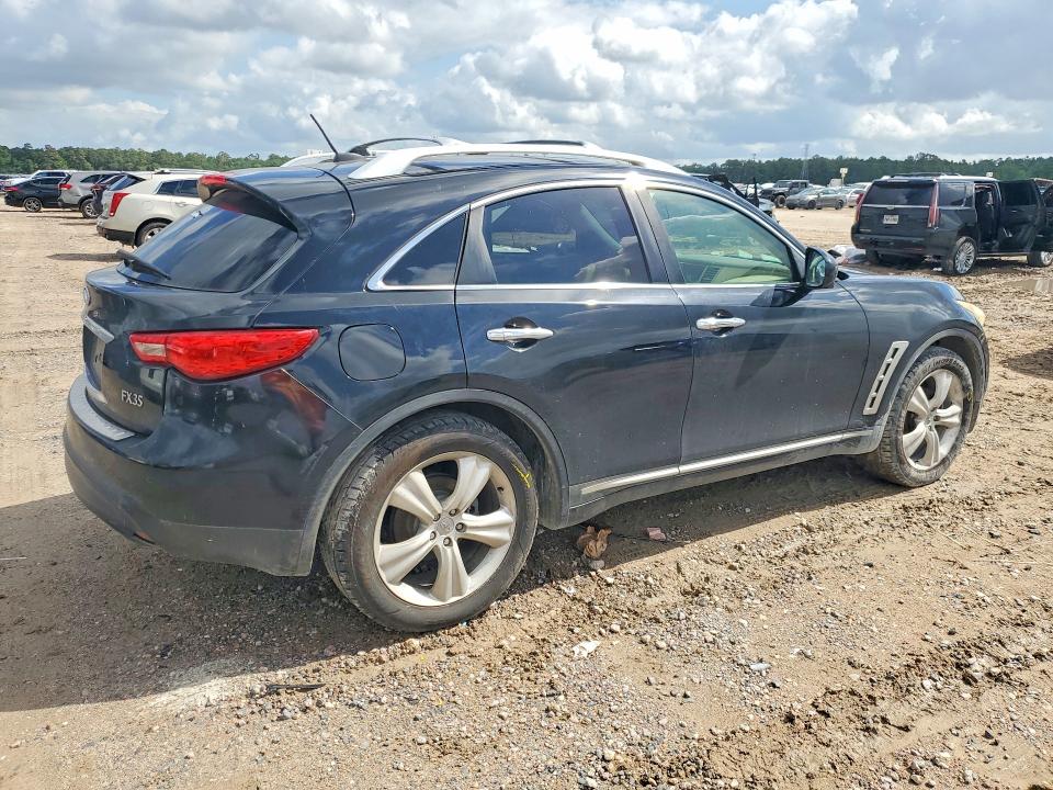 51087016 :رقم المزاد ، JN8AS1MU7AM802805 vin ، 2010 Infiniti Fx35 Rwd مزاد بيع