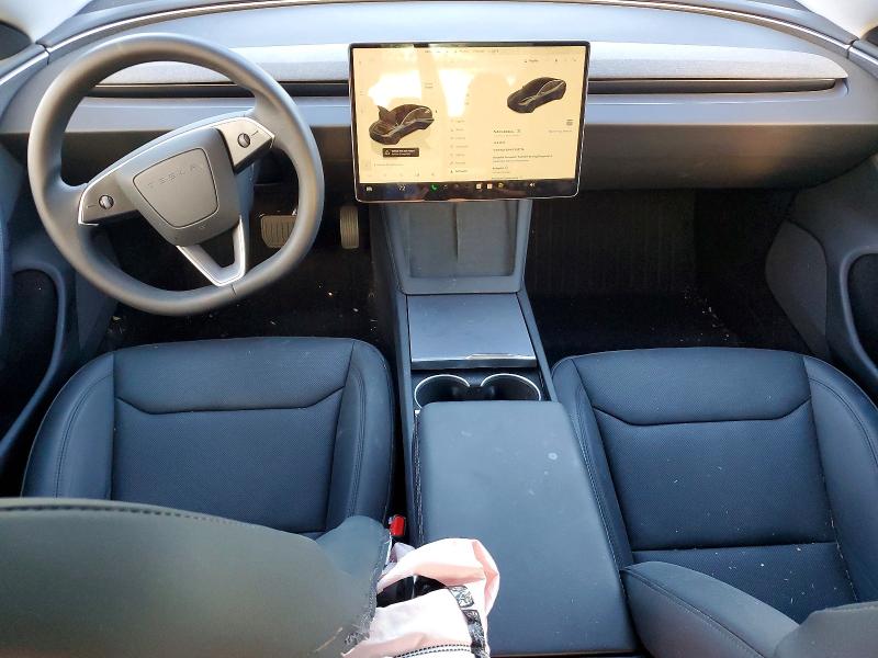 2025 Tesla Model 3 მანქანა იყიდება აუქციონზე, vin: 5YJ3E1EA4SF932776, აუქციონის ნომერი: 47013096