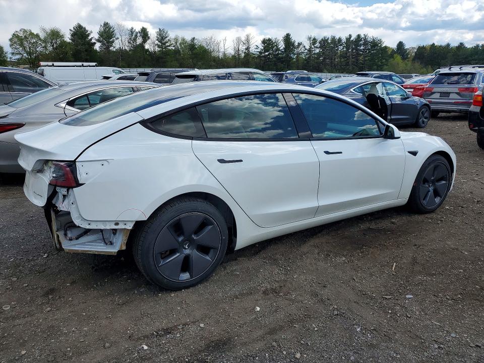 Продажа на аукционе авто 2021 Tesla Model 3, vin: 5YJ3E1EB4MF047408, номер лота: 50283986