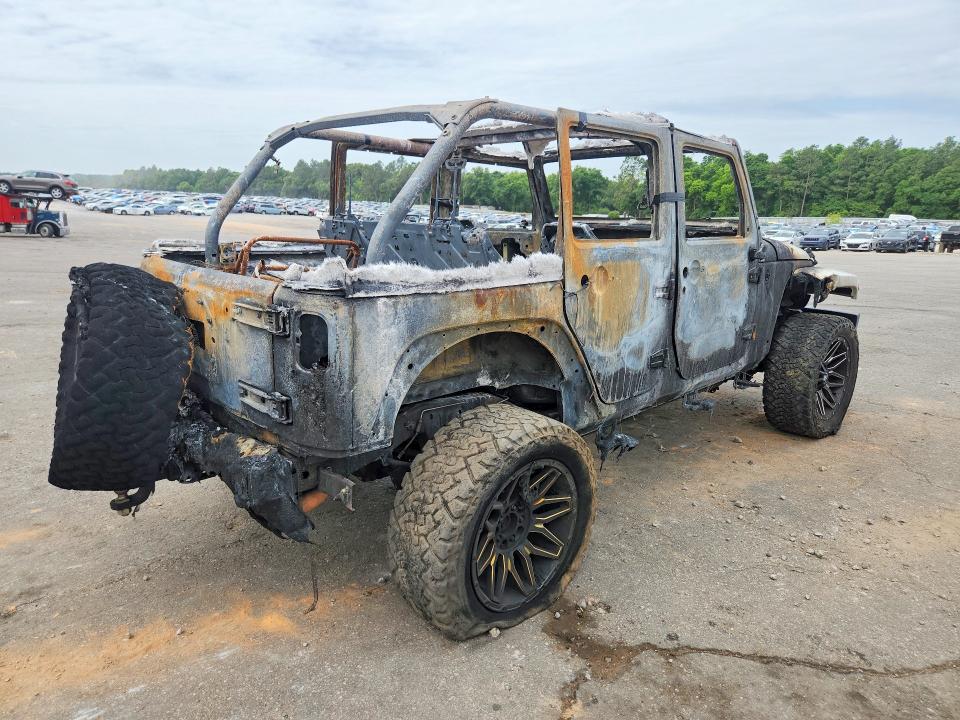 50894656 :رقم المزاد ، 1C4BJWEG5JL842458 vin ، 2018 Jeep Wrangler Unlimited مزاد بيع
