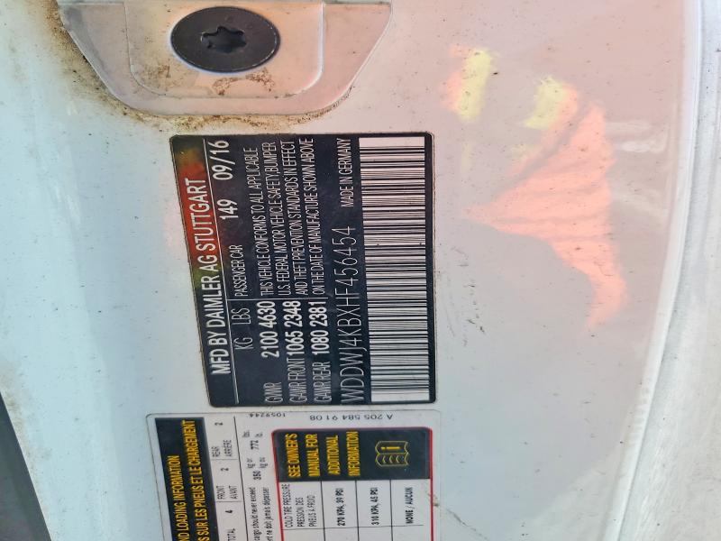 Aukcja sprzedaży 2017 Mercedes-benz C, vin: WDDWJ4KBXHF456454, numer aukcji: 50447856