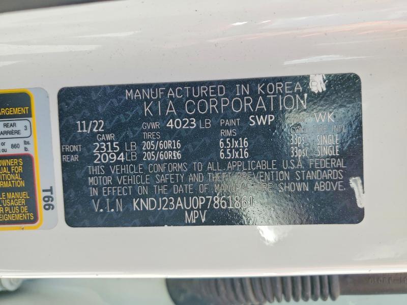 Aukcja sprzedaży 2023 Kia Soul, vin: KNDJ23AU0P7861861, numer aukcji: 50466406