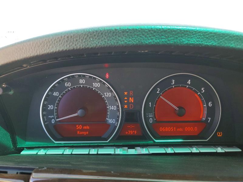 Продажа на аукционе авто 2007 Bmw 750, vin: WBAHN83507DT74215, номер лота: 50684516