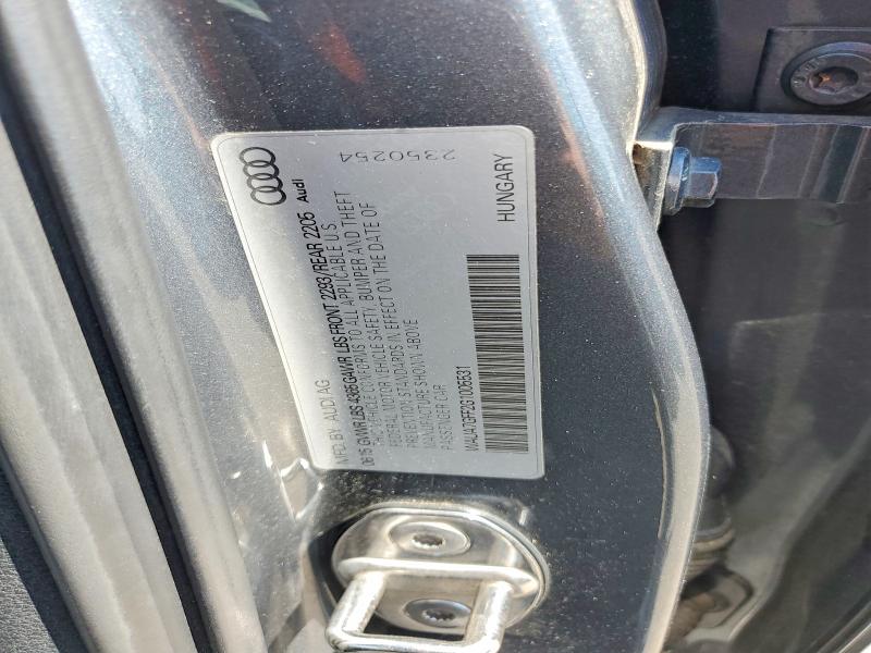 49399516 :رقم المزاد ، WAUA7GFF2G1005531 vin ، 2016 Audi A3 مزاد بيع