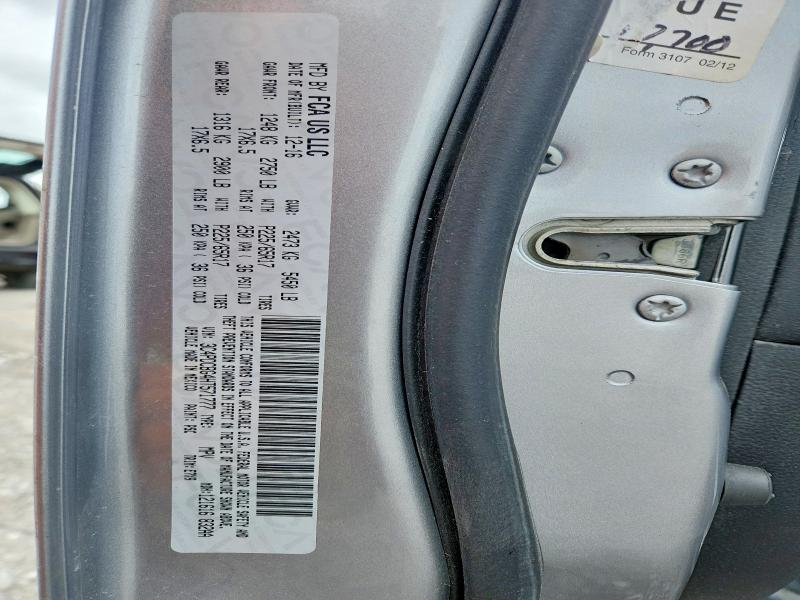 2017 Dodge Journey მანქანა იყიდება აუქციონზე, vin: 3C4PDCBG4HT571777, აუქციონის ნომერი: 50364196