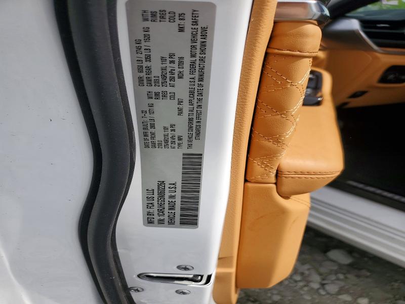 Продажа на аукционе авто 2022 Jeep Grand Cherokee, vin: 1C4RJHEG5N8602264, номер лота: 48757996