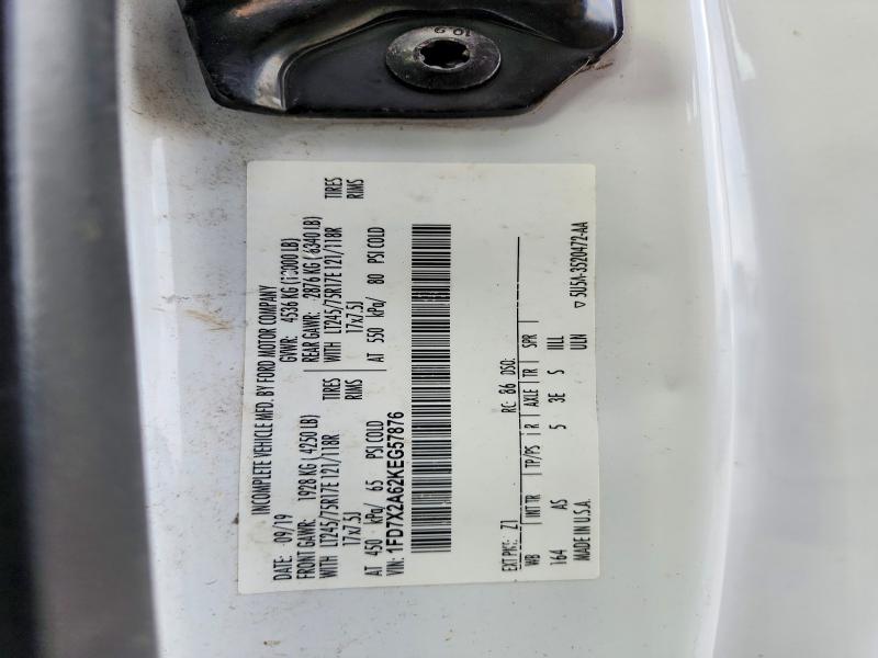Aukcja sprzedaży 2019 Ford F250, vin: 1FD7X2A62KEG57876, numer aukcji: 49548166