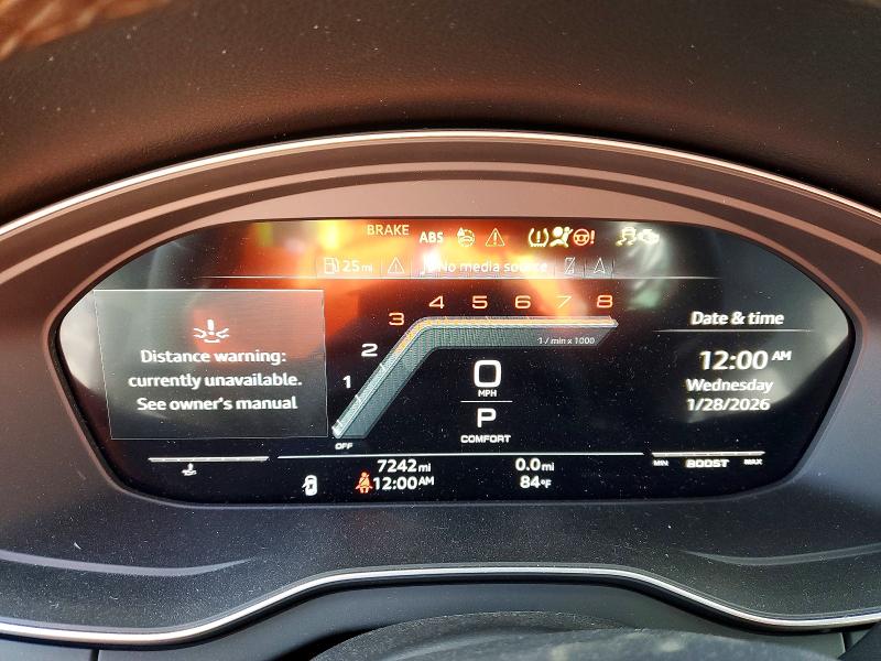 2025 Audi Sq5 მანქანა იყიდება აუქციონზე, vin: WA1B4AFY0S2025580, აუქციონის ნომერი: 47924756