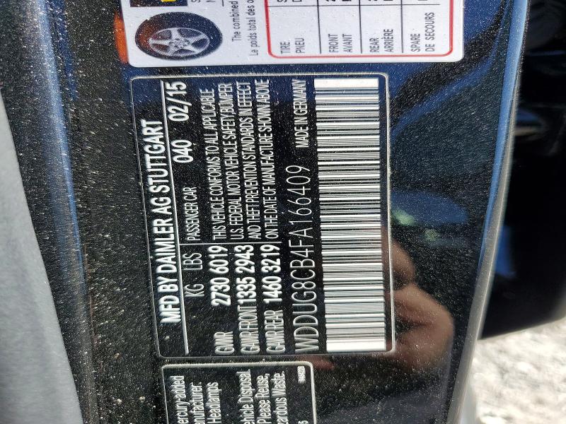 Aukcja sprzedaży 2015 Mercedes-benz S, vin: WDDUG8CB4FA166409, numer aukcji: 50676936