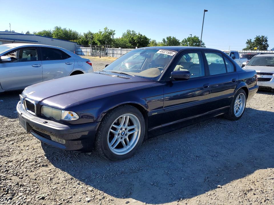 Продажа на аукционе авто 2001 Bmw 740, vin: WBAGG834X1DN85801, номер лота: 49321586