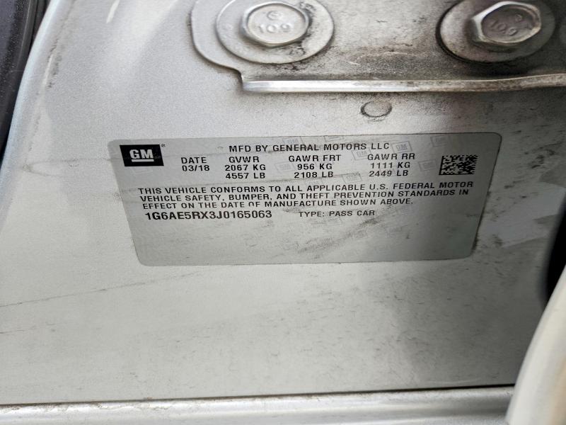 51368446 :رقم المزاد ، 1G6AE5RX3J0165063 vin ، 2018 Cadillac Ats مزاد بيع
