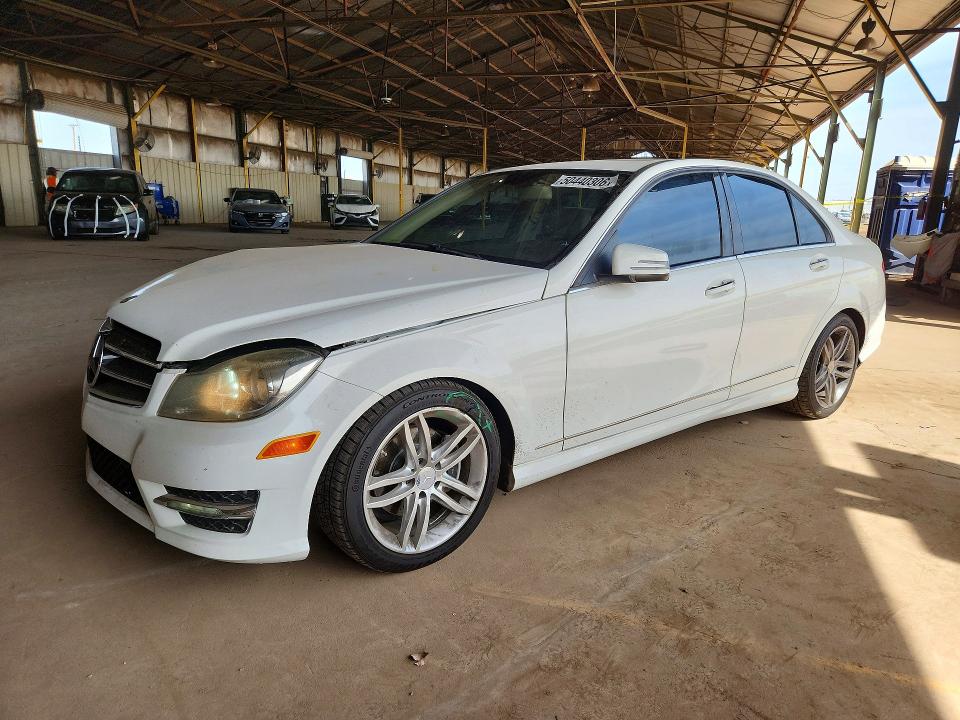 Auction sale of the 2014 Mercedes-benz C, vin: WDDGF4HB5EG243690, lot number: 50440306