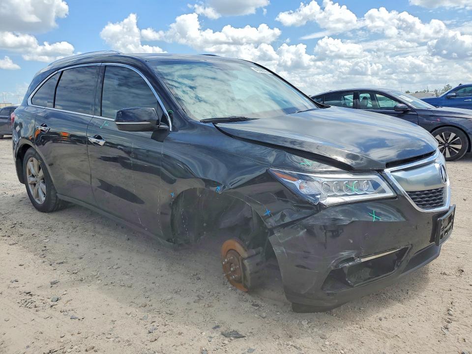 49396006 :رقم المزاد ، 5FRYD3H88FB003868 vin ، 2015 Acura Mdx مزاد بيع