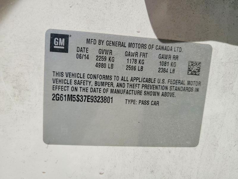 Продаж на аукціоні авто 2014 Cadillac Xts, vin: 2G61M5S37E9323801, номер лоту: 48823006