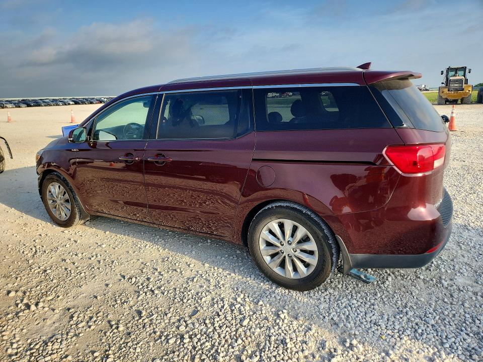 2017 Kia Sedona მანქანა იყიდება აუქციონზე, vin: KNDMC5C16H6274323, აუქციონის ნომერი: 50436086