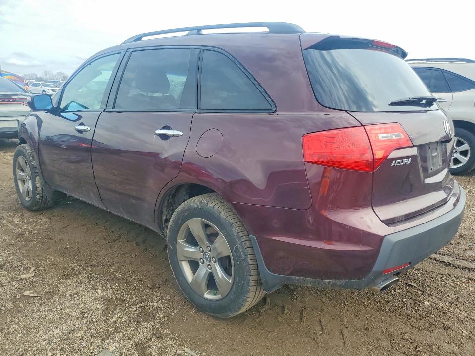 50003496 :رقم المزاد ، 2HNYD28868H554156 vin ، 2008 Acura Mdx مزاد بيع